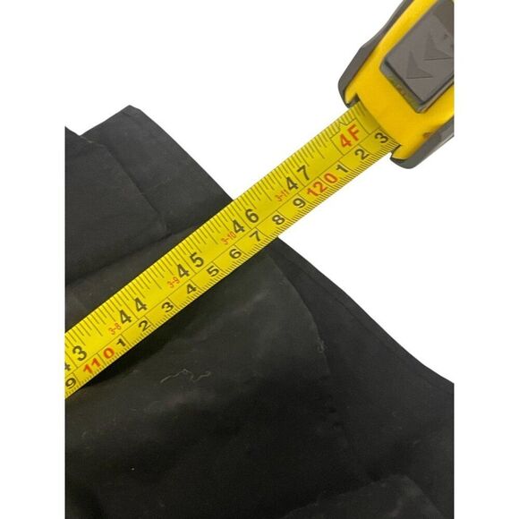 Zara Womens Dress XL Black Embroidered Eyelet Midi Backless A-Line 5107/246 NWT - Picture 9 of 10